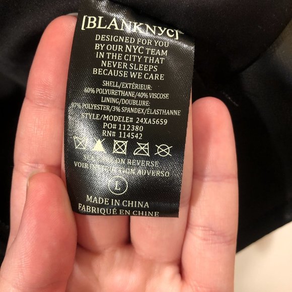 Faux Leather Jacket - Picture 2 of 3